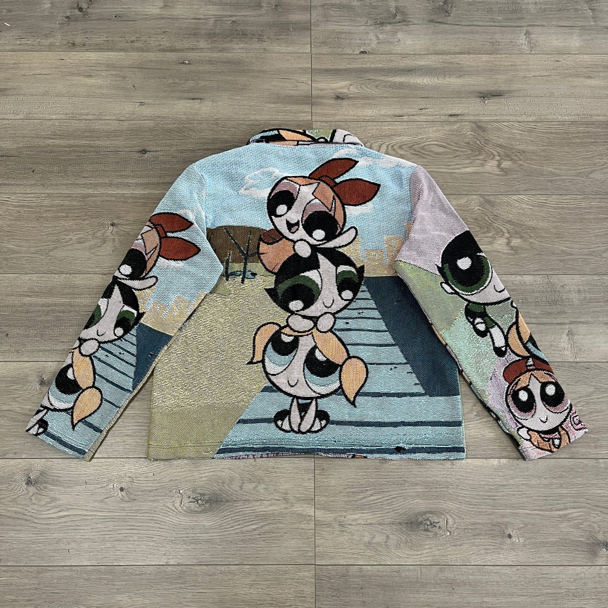 POWERPUFF GIRLS TAPESTRY JACKET - RDMCLOTHINGART