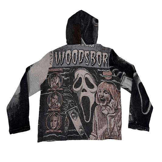 Purple Scream Tapestry - RDMCLOTHINGART