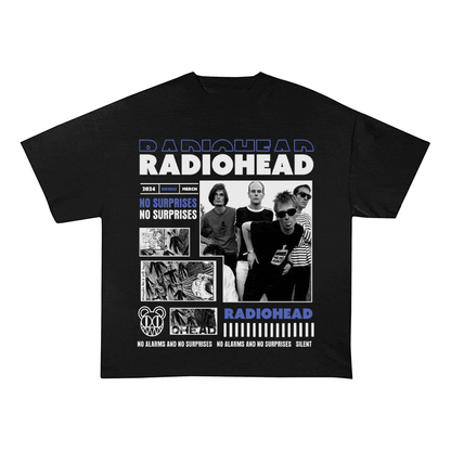 RDMCLOTHINGART tapestry hoodie RADIOHEAD HEAVY WEIGHT COTTON TEE-9017