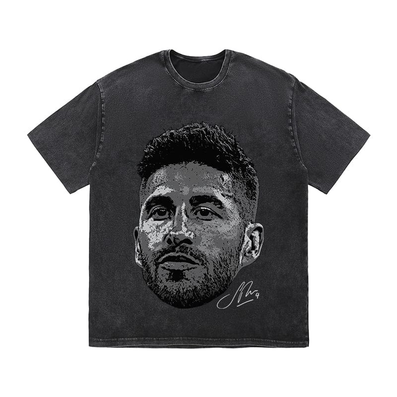 RDMCLOTHINGART tapestry hoodie RAMOS HEAVY COTTON TEES-9626