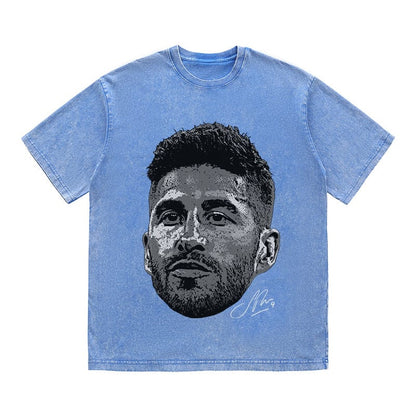 RDMCLOTHINGART tapestry hoodie RAMOS HEAVY COTTON TEES-9626