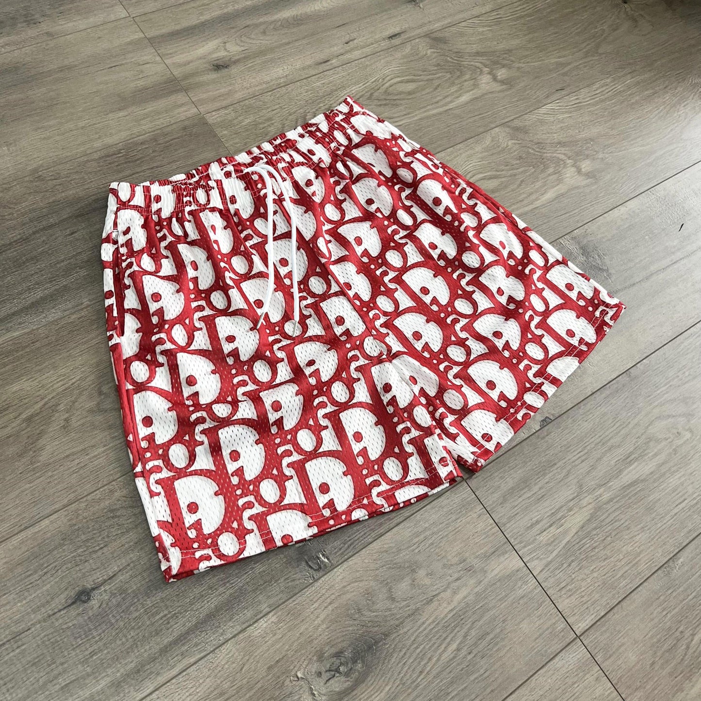 RDMCLOTHINGART tapestry hoodie RED DC MESH SHORTS-8702