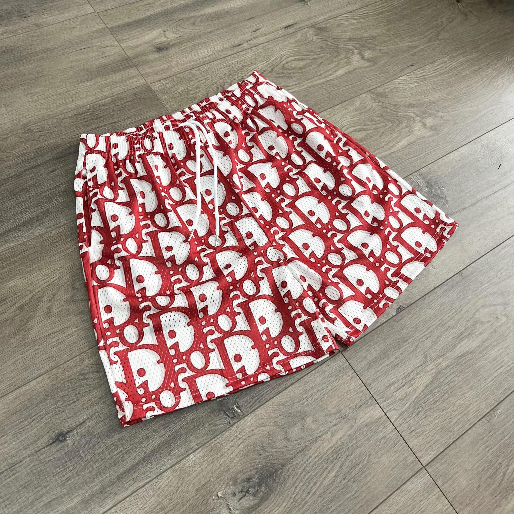 RDMCLOTHINGART tapestry hoodie RED DC MESH SHORTS-8702