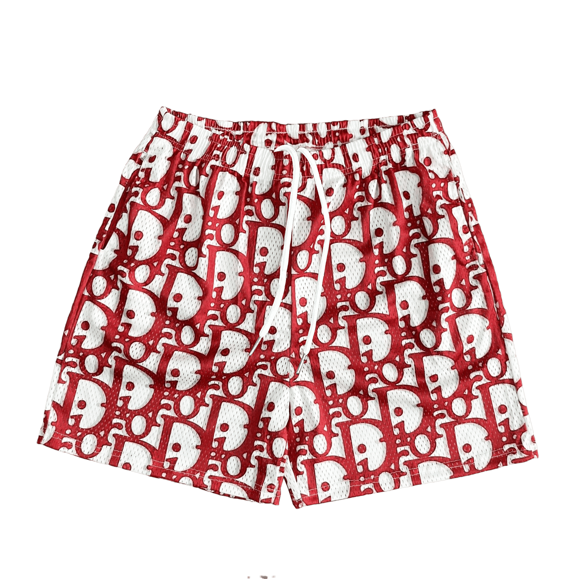 RDMCLOTHINGART tapestry hoodie RED DC MESH SHORTS-8702