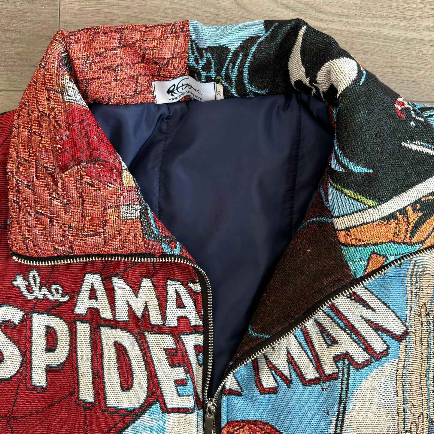 RDMCLOTHINGART tapestry hoodie RED SPIDER V2 TAPESTRY COAT