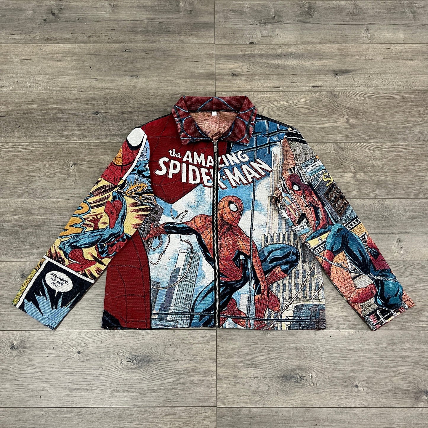 RED SPIDER V2 TAPESTRY JACKET - RDMCLOTHINGART