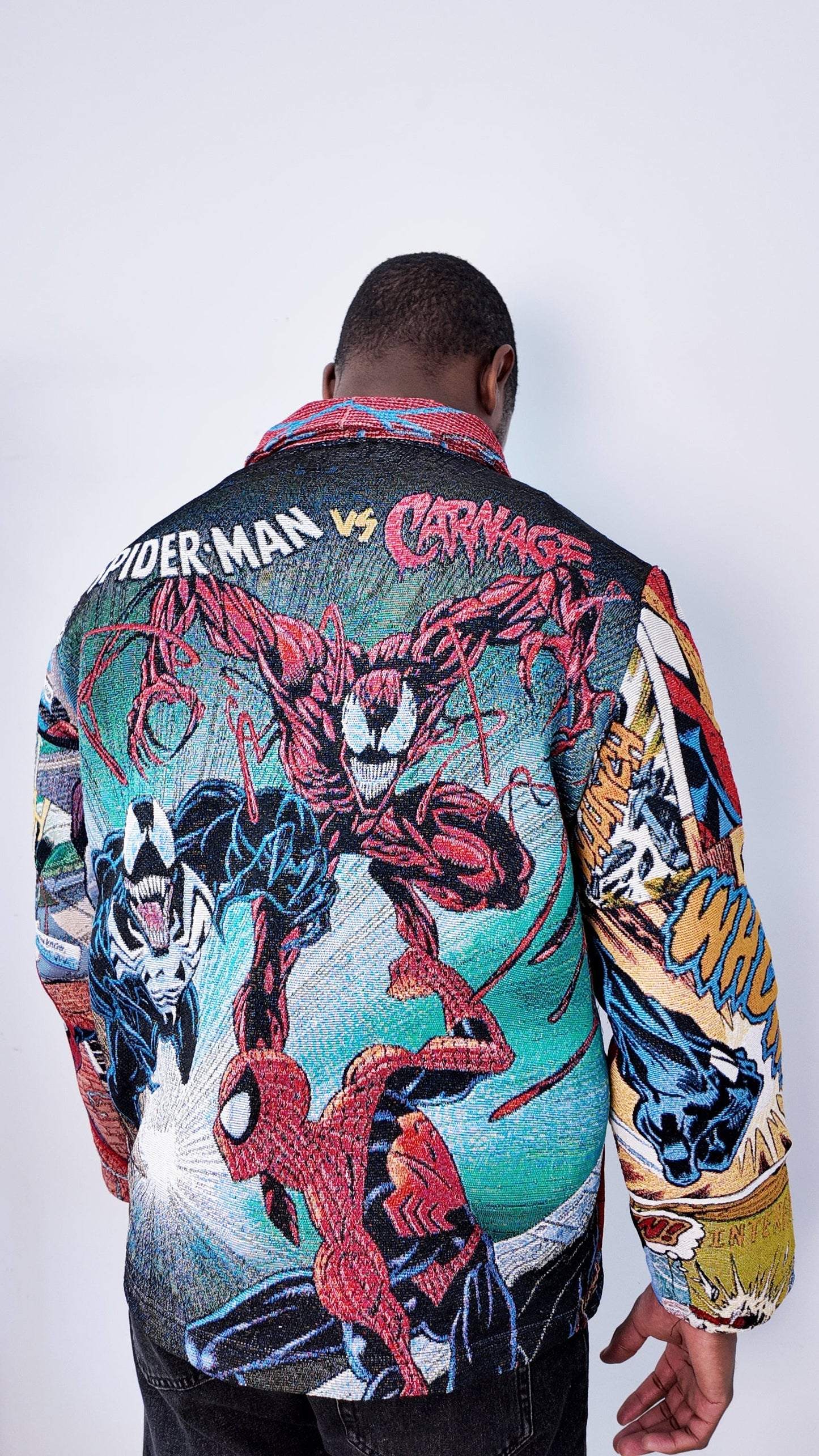 RED SPIDER V2 TAPESTRY JACKET - RDMCLOTHINGART