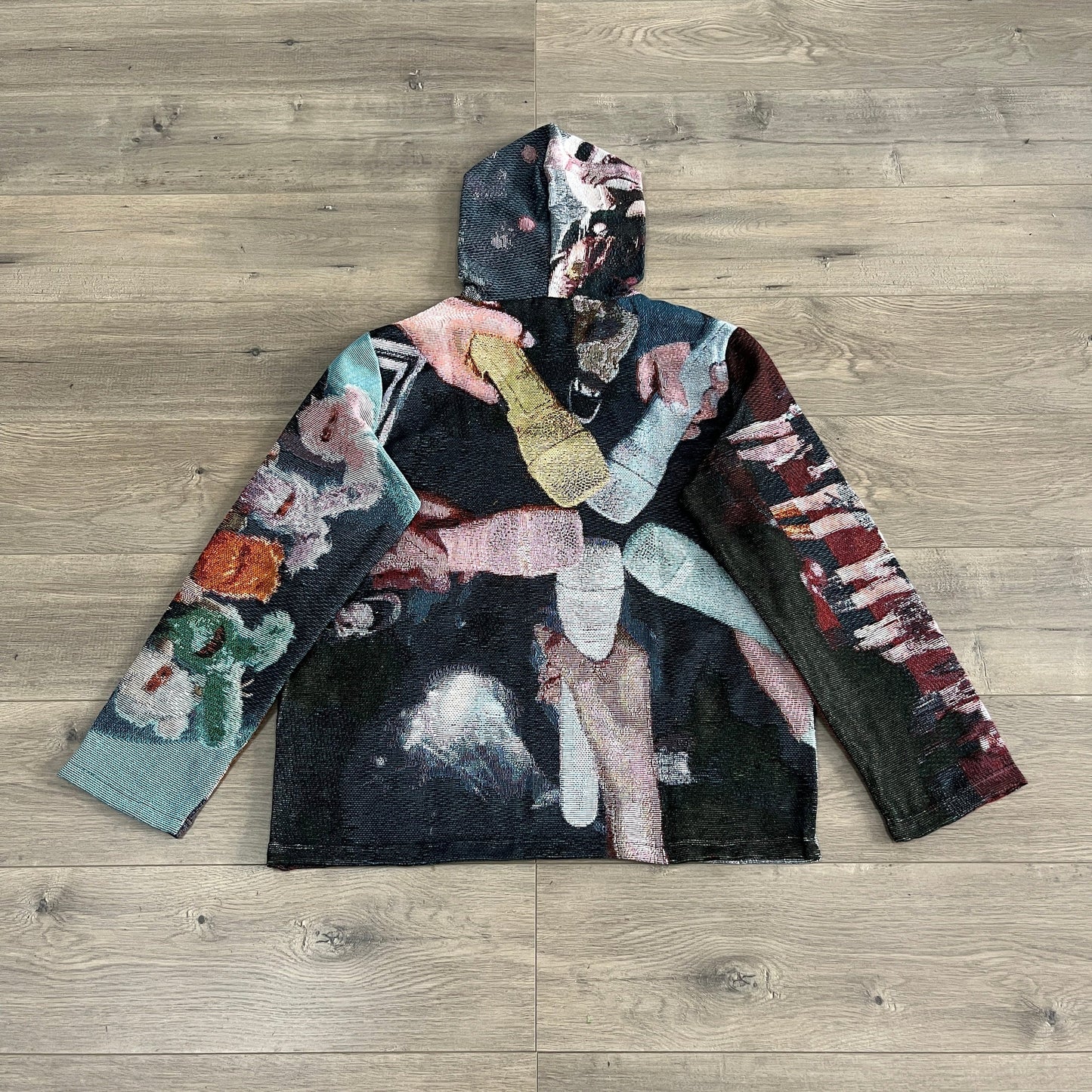 RDMCLOTHINGART tapestry hoodie RED VELVET TAPESTRY HOODIE