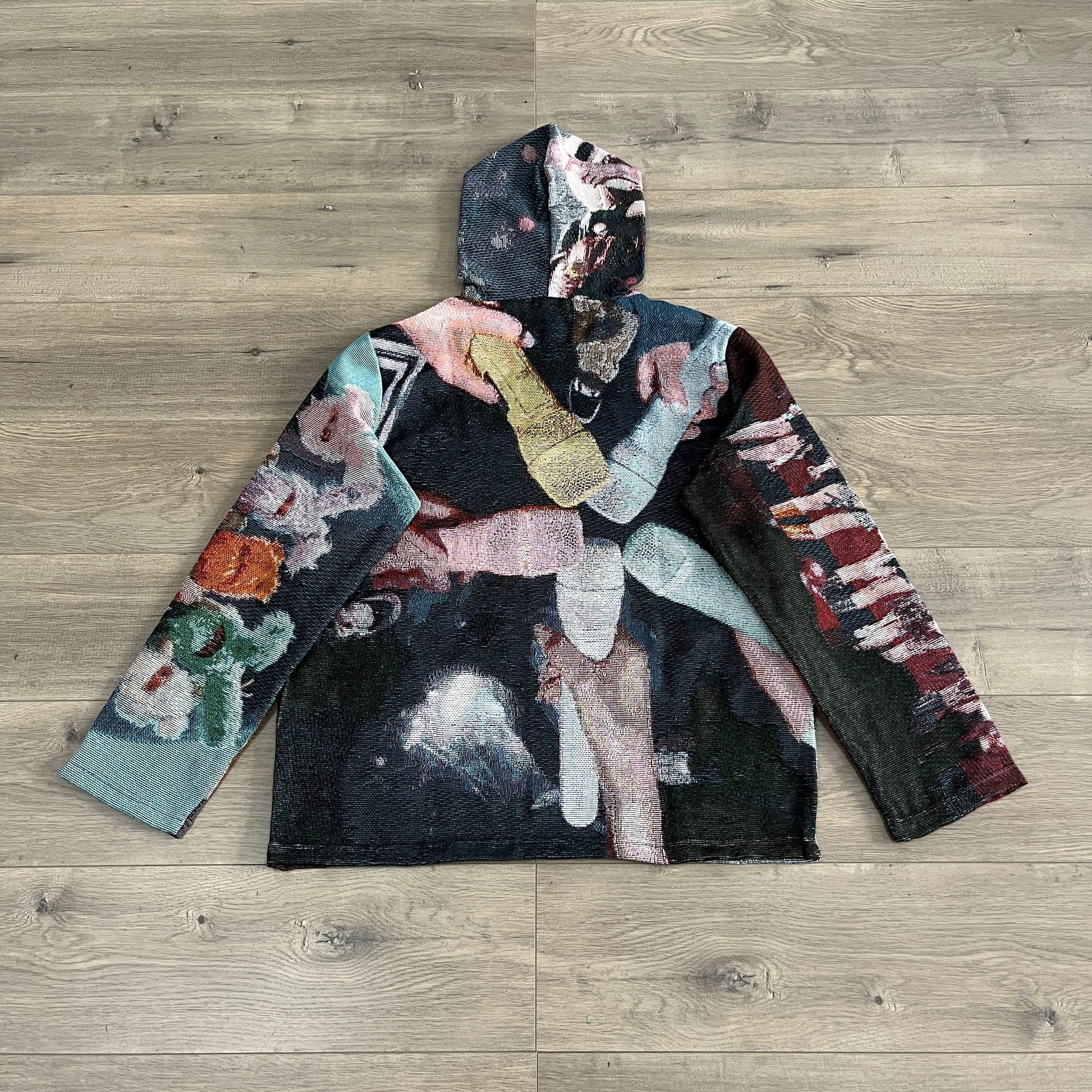 RDMCLOTHINGART tapestry hoodie RED VELVET TAPESTRY HOODIE