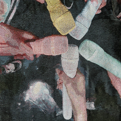 RDMCLOTHINGART tapestry hoodie RED VELVET TAPESTRY HOODIE