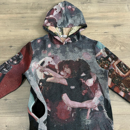 RDMCLOTHINGART tapestry hoodie RED VELVET TAPESTRY HOODIE