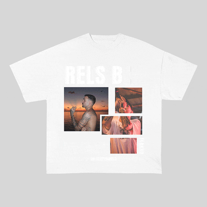 RDMCLOTHINGART tapestry hoodie RELS B 2 HEAVY WEIGHT COTTON TEE-9018