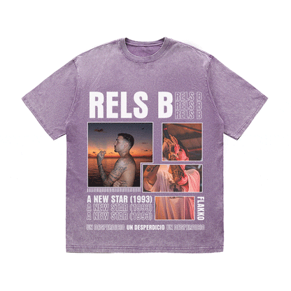 RDMCLOTHINGART tapestry hoodie RELS B 2 HEAVY WEIGHT COTTON TEE-9018