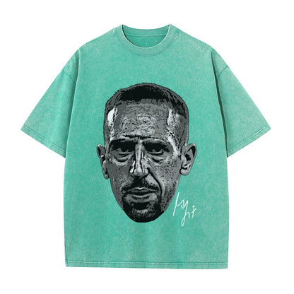 RDMCLOTHINGART tapestry hoodie RIBERY HEAVY COTTON TEES-9630