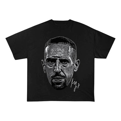 RDMCLOTHINGART tapestry hoodie RIBERY HEAVY COTTON TEES-9630