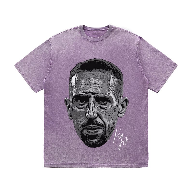 RDMCLOTHINGART tapestry hoodie RIBERY HEAVY COTTON TEES-9630
