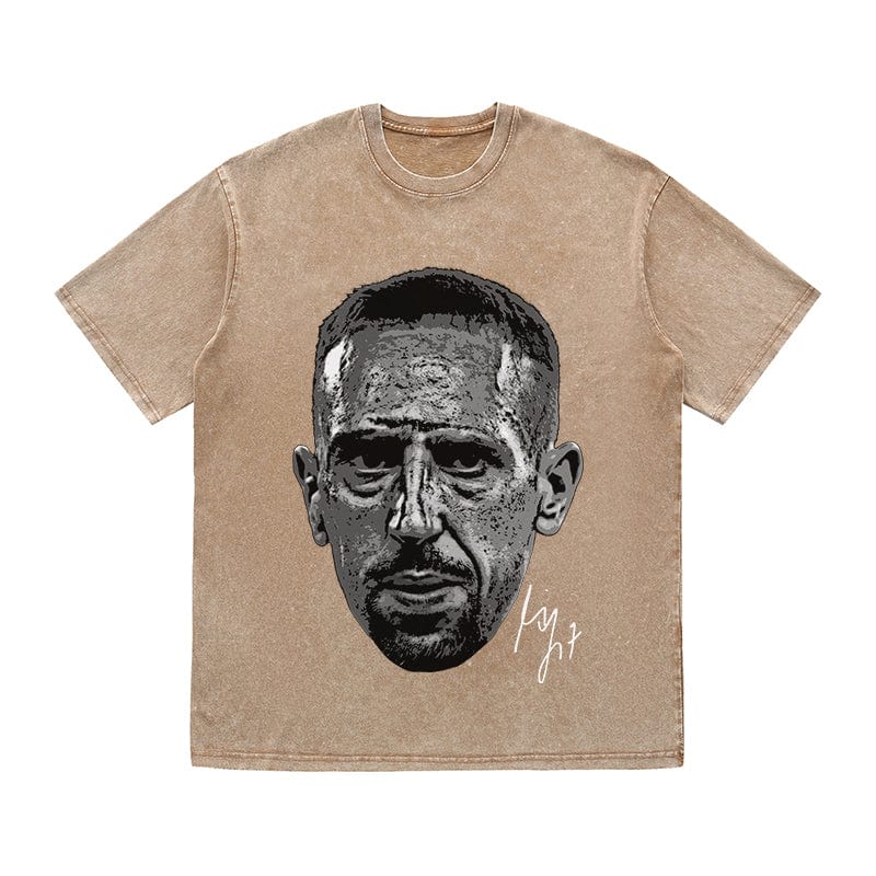 RDMCLOTHINGART tapestry hoodie RIBERY HEAVY COTTON TEES-9630