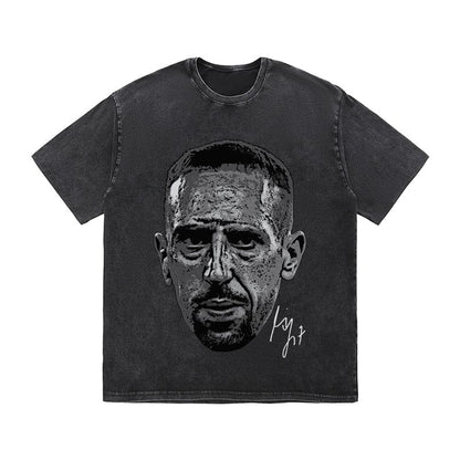 RDMCLOTHINGART tapestry hoodie RIBERY HEAVY COTTON TEES-9630
