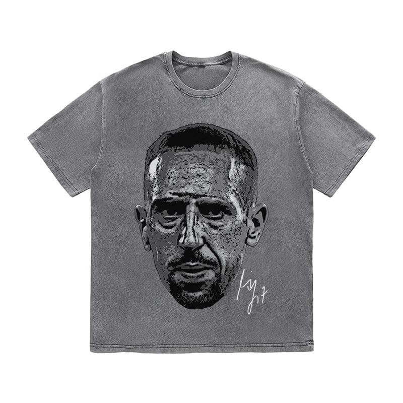 RDMCLOTHINGART tapestry hoodie RIBERY HEAVY COTTON TEES-9630
