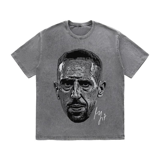 RDMCLOTHINGART tapestry hoodie RIBERY HEAVY COTTON TEES-9630