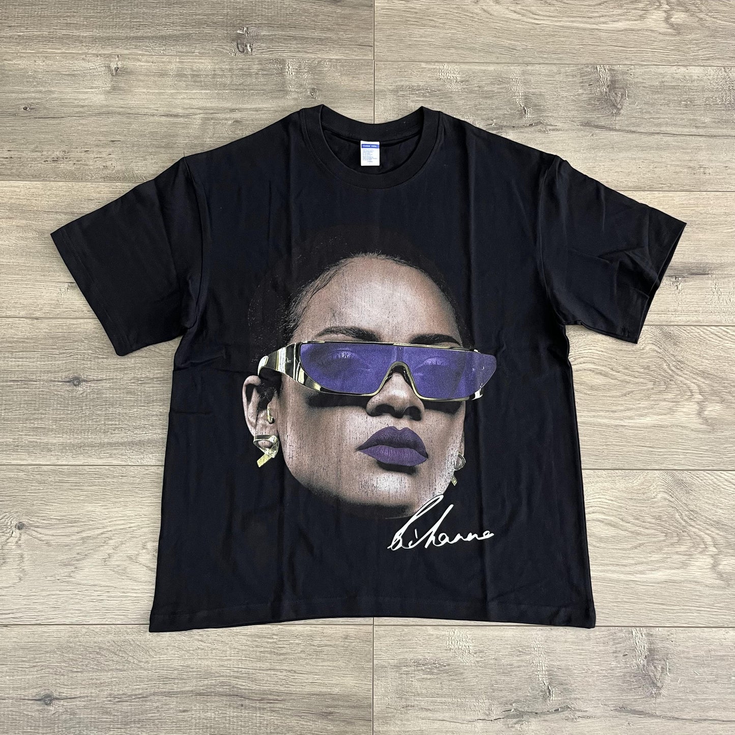 RIHANNA HEAVEY WEIGHT COTTON TEE-8003 - RDMCLOTHINGART