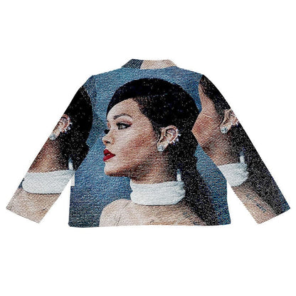 RDMCLOTHINGART tapestry hoodie RIHANNA TAPESTRY JACKET