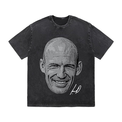 RDMCLOTHINGART tapestry hoodie ROBBEN HEAVY COTTON TEES-9633