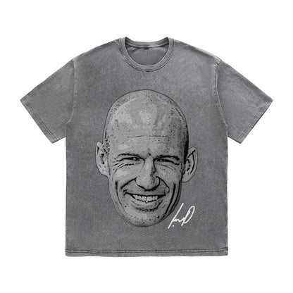 RDMCLOTHINGART tapestry hoodie ROBBEN HEAVY COTTON TEES-9633