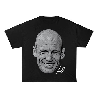 RDMCLOTHINGART tapestry hoodie ROBBEN HEAVY COTTON TEES-9633