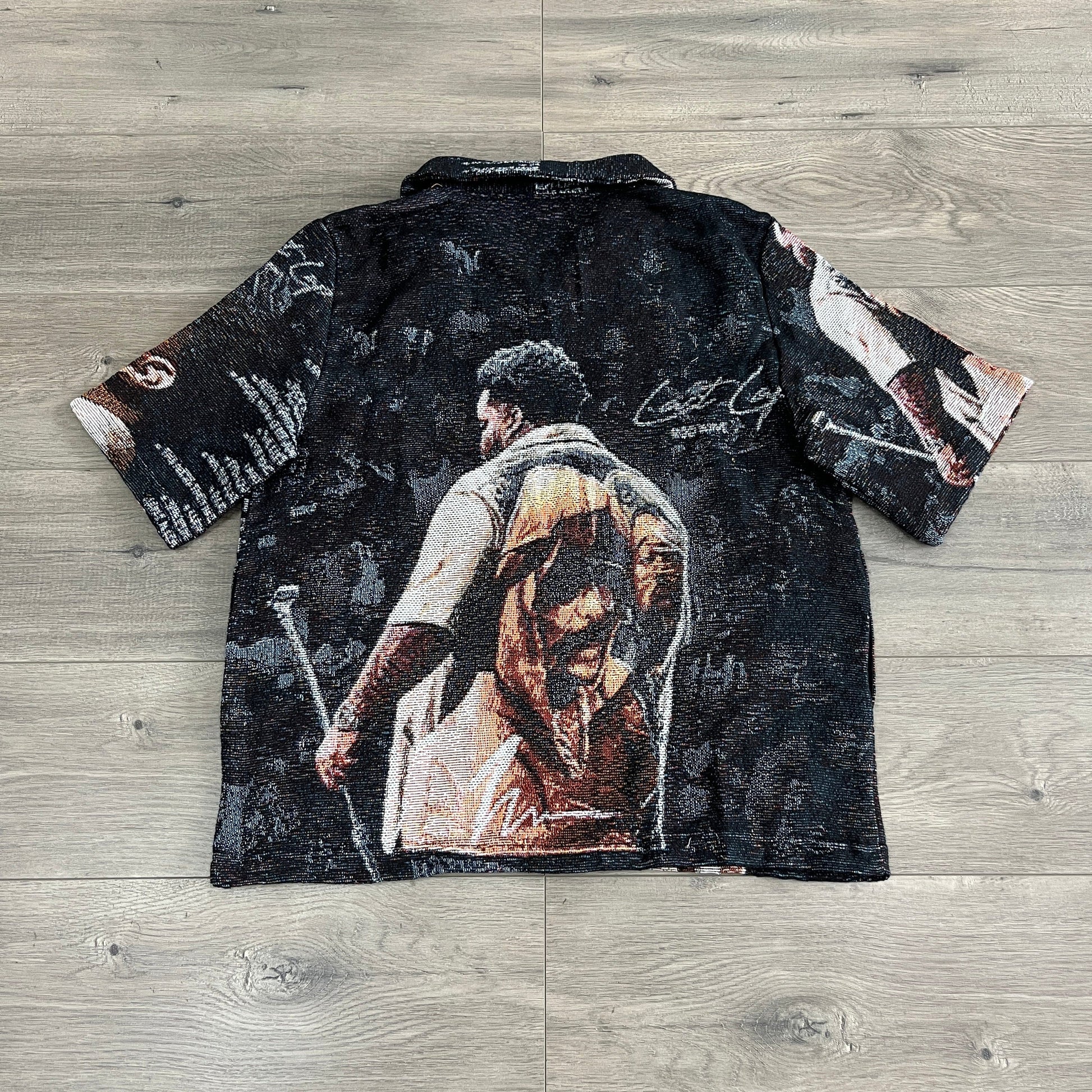 RDMCLOTHINGART tapestry hoodie ROD V2 TAPESTRY TEE