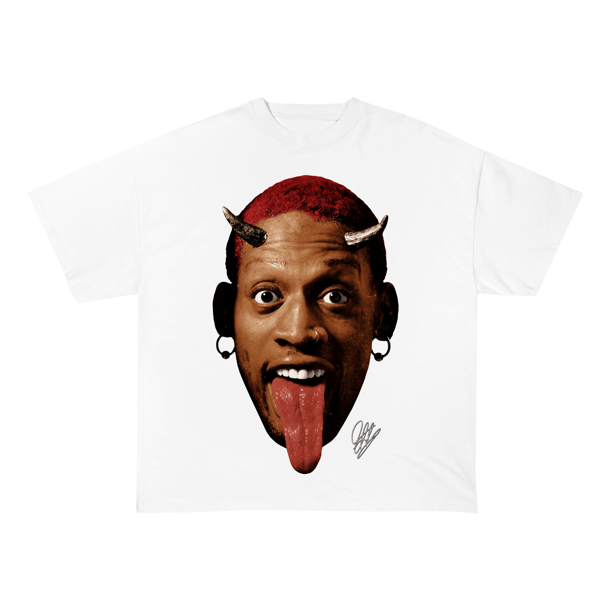 RODMAN HEAVY WEIGHT COTTON TEE-8090 - RDMCLOTHINGART