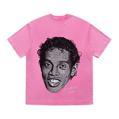 RDMCLOTHINGART tapestry hoodie RONALDINHO HEAVY COTTON TEES-9638