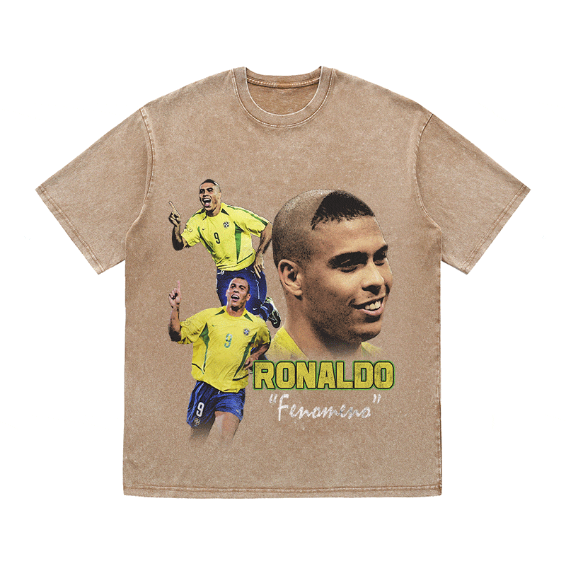 RDMCLOTHINGART tapestry hoodie RONALDO 2 HEAVY WEIGHT COTTON TEE-8979