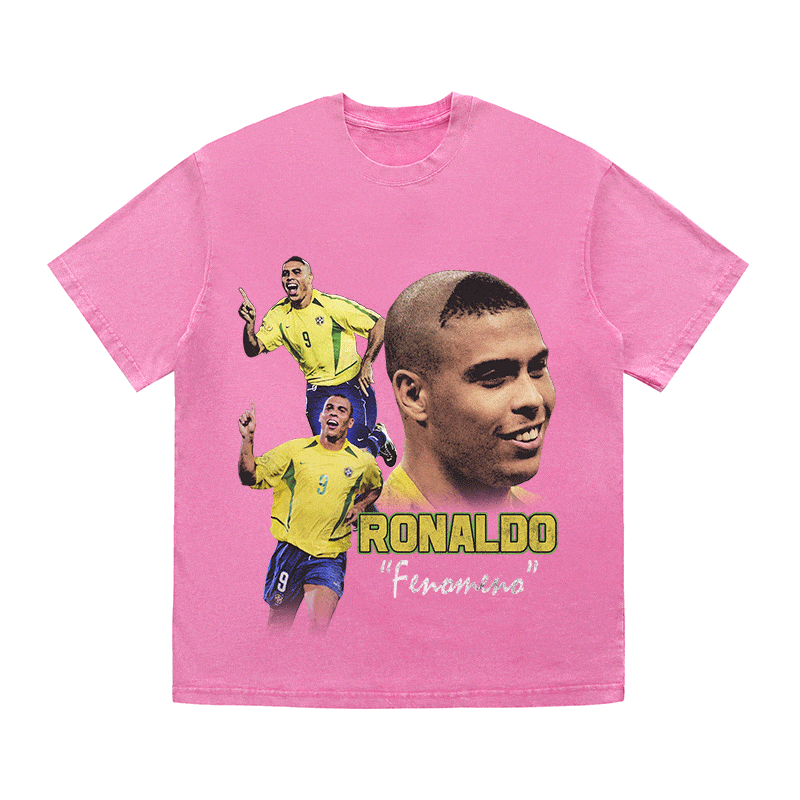 RDMCLOTHINGART tapestry hoodie RONALDO 2 HEAVY WEIGHT COTTON TEE-8979