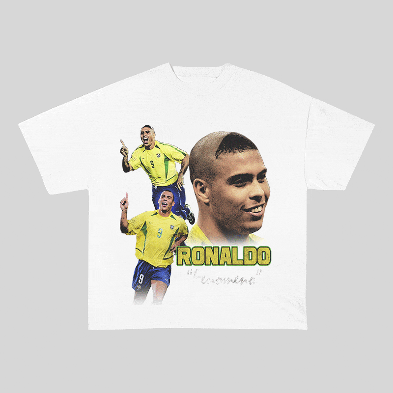 RDMCLOTHINGART tapestry hoodie RONALDO 2 HEAVY WEIGHT COTTON TEE-8979
