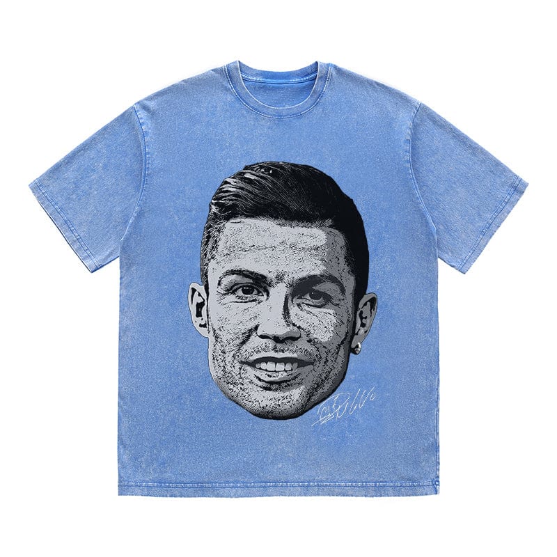 RDMCLOTHINGART tapestry hoodie RONALDO HEAVY COTTON TEES-9640