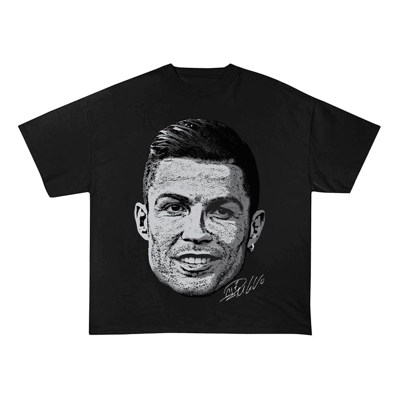 RDMCLOTHINGART tapestry hoodie RONALDO HEAVY COTTON TEES-9640