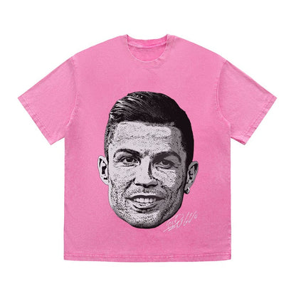 RDMCLOTHINGART tapestry hoodie RONALDO HEAVY COTTON TEES-9640