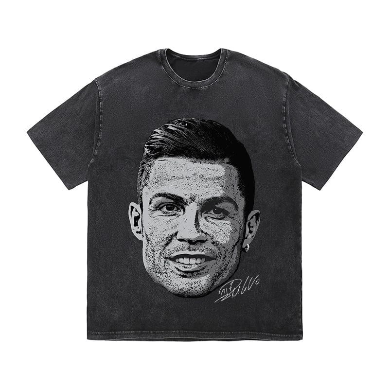 RDMCLOTHINGART tapestry hoodie RONALDO HEAVY COTTON TEES-9640