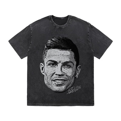 RDMCLOTHINGART tapestry hoodie RONALDO HEAVY COTTON TEES-9640