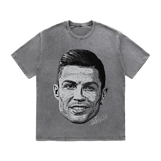 RDMCLOTHINGART tapestry hoodie RONALDO HEAVY COTTON TEES-9640