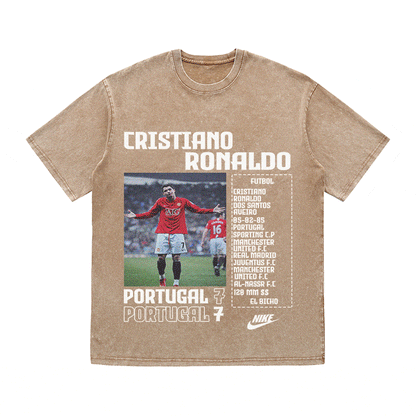 RDMCLOTHINGART tapestry hoodie RONALDO HEAVY WEIGHT COTTON TEE-8827