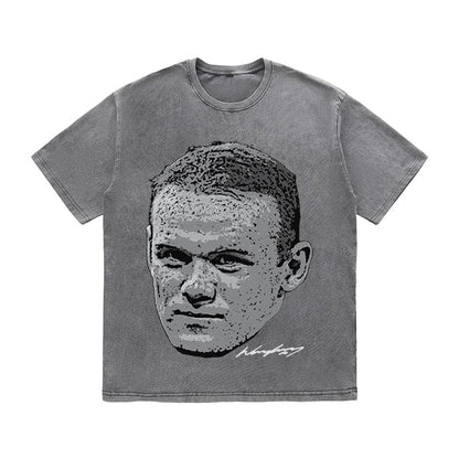 RDMCLOTHINGART tapestry hoodie ROONEY HEAVY COTTON TEES-9641
