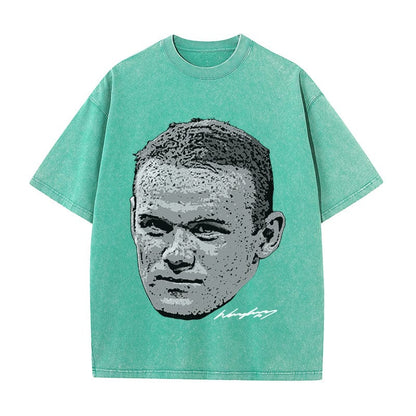 RDMCLOTHINGART tapestry hoodie ROONEY HEAVY COTTON TEES-9641