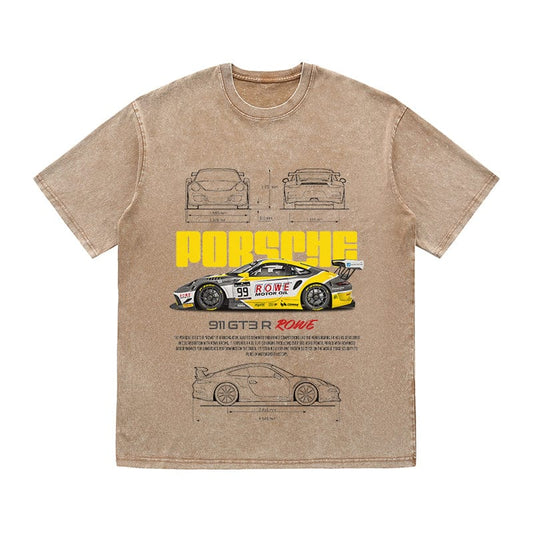 RDMCLOTHINGART tapestry hoodie ROWE HEAVY COTTON TEES-9417