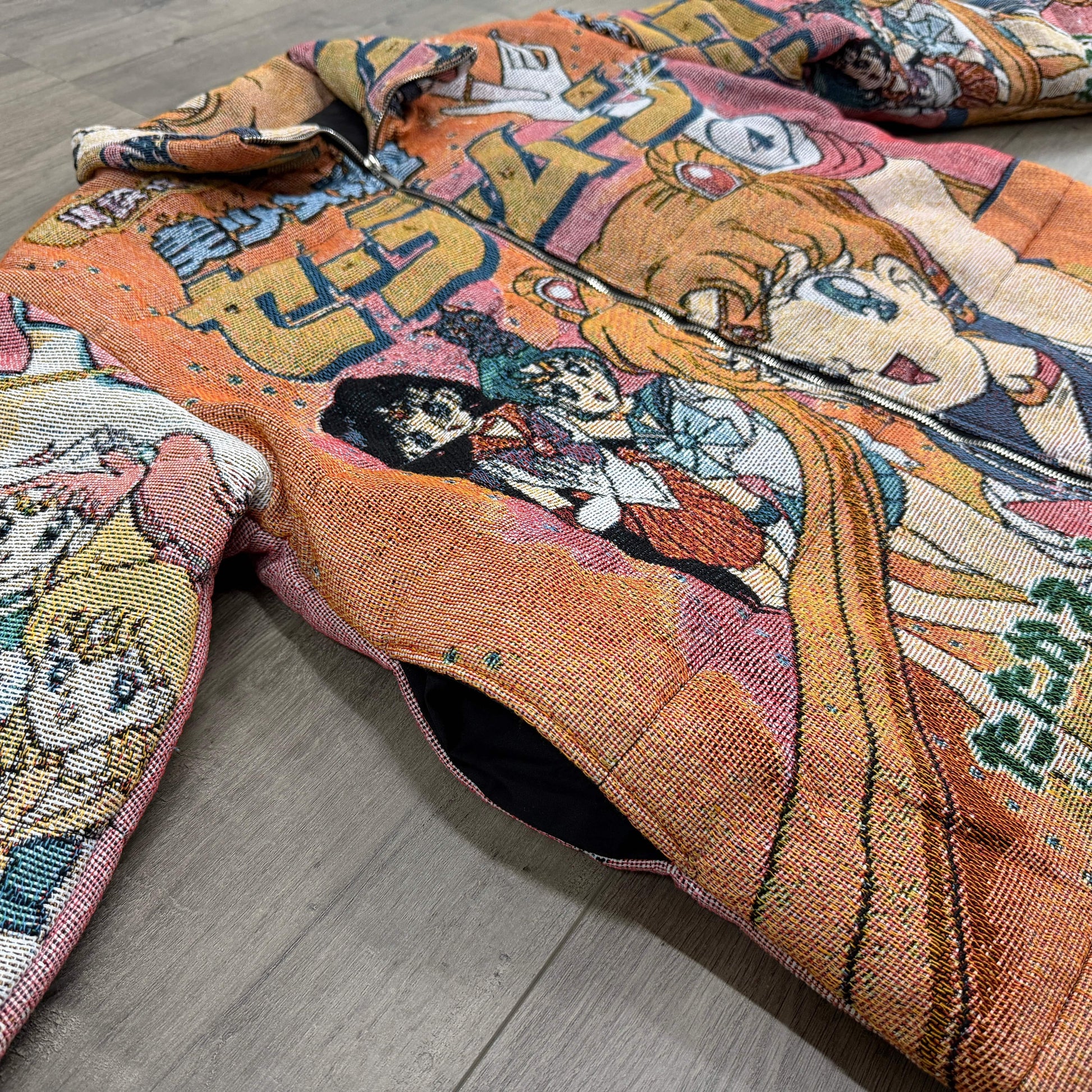 RDMCLOTHINGART tapestry hoodie SAILOR MOON TAPESTRY COAT