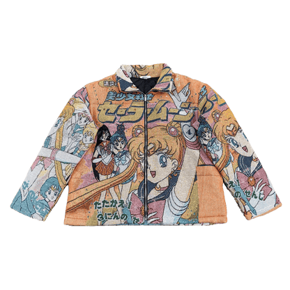 RDMCLOTHINGART tapestry hoodie SAILOR MOON TAPESTRY COAT