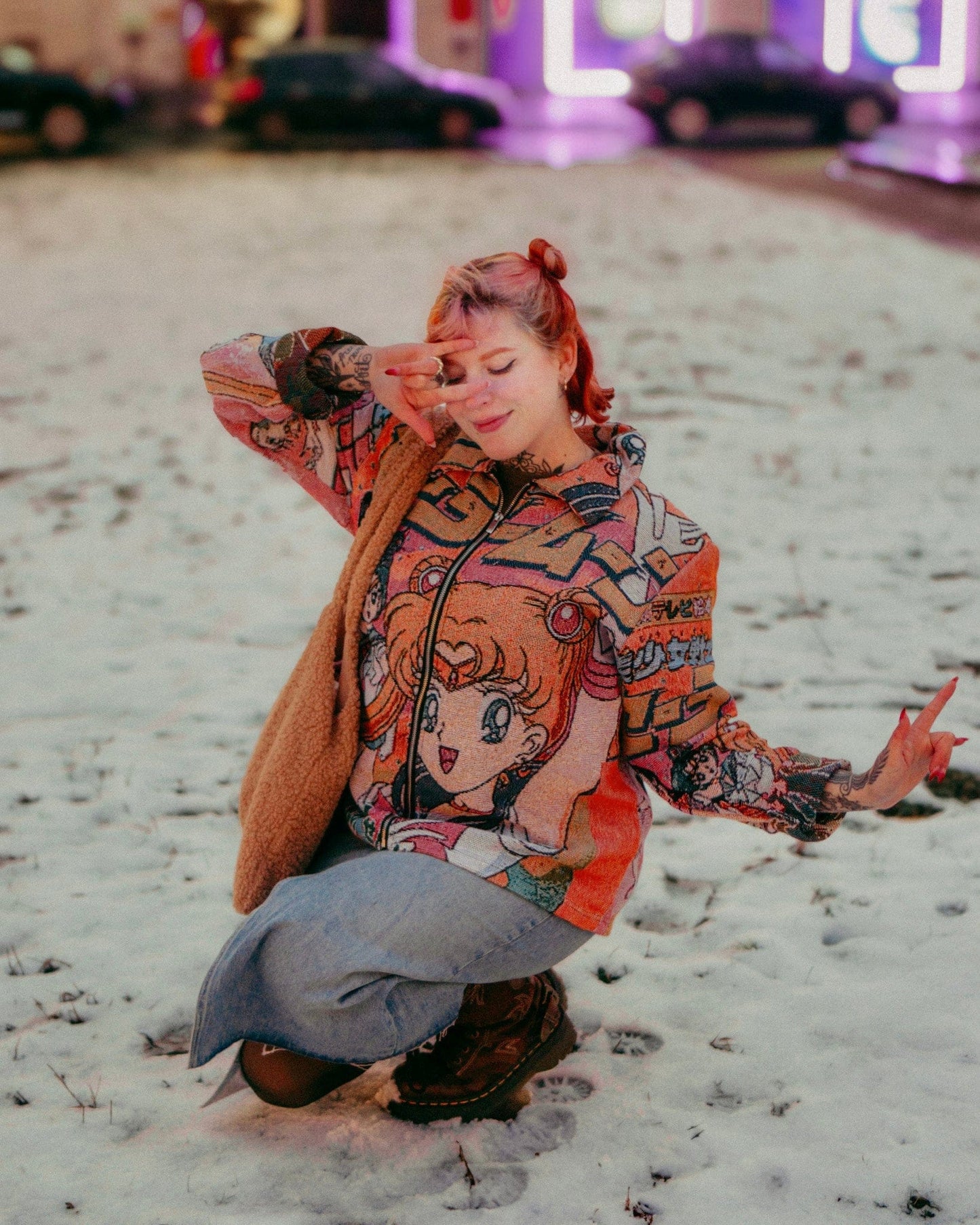 SAILOR MOON TAPESTRY JACKET - RDMCLOTHINGART