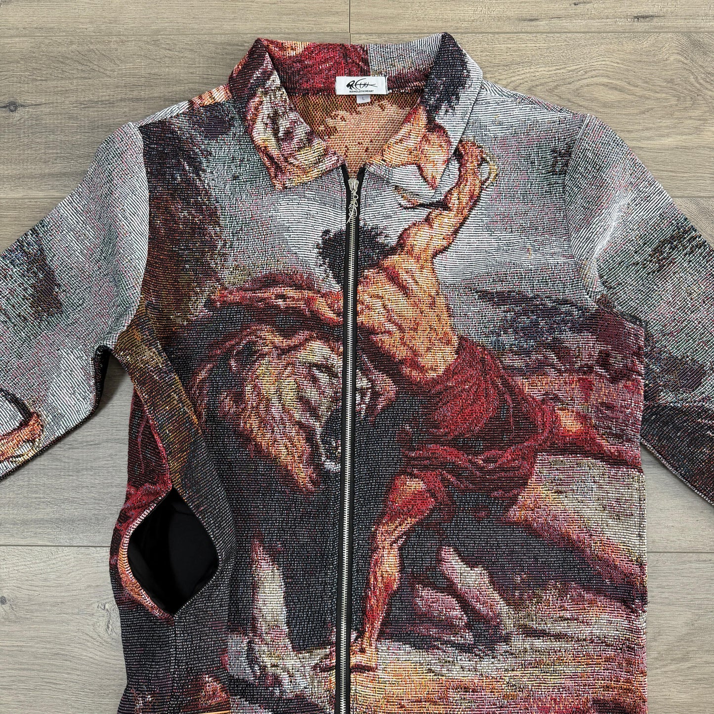 RDMCLOTHINGART tapestry hoodie SAMSON TAPESTRY JACKET
