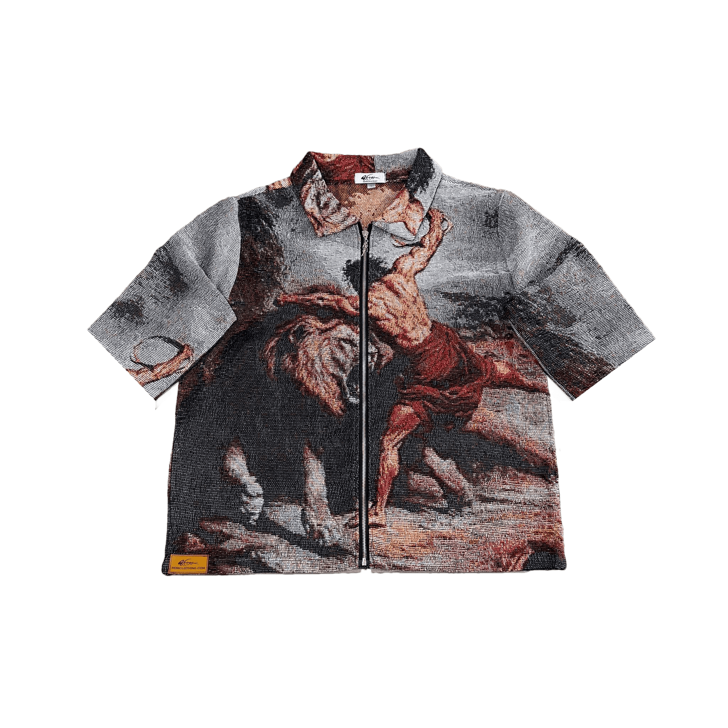 RDMCLOTHINGART tapestry hoodie SAMSON TAPESTRY TEE